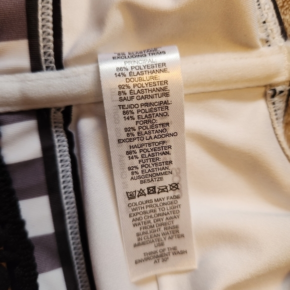 Asos Swim top Buffalo check Size 4 - Picture 6 of 6